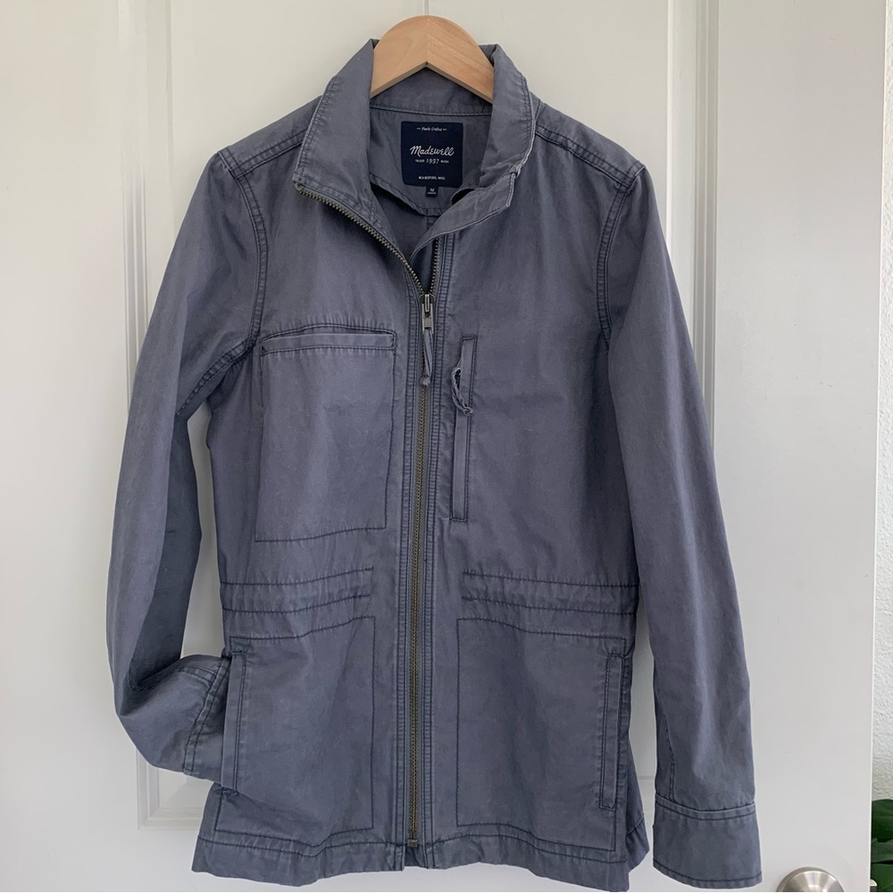 Madewell Military-Style Utility Jacket Sz M
